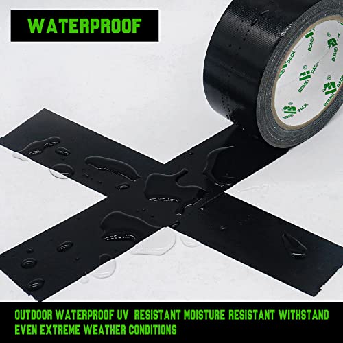 BOMEI PACK Nastro di riparazione multiuso, nero