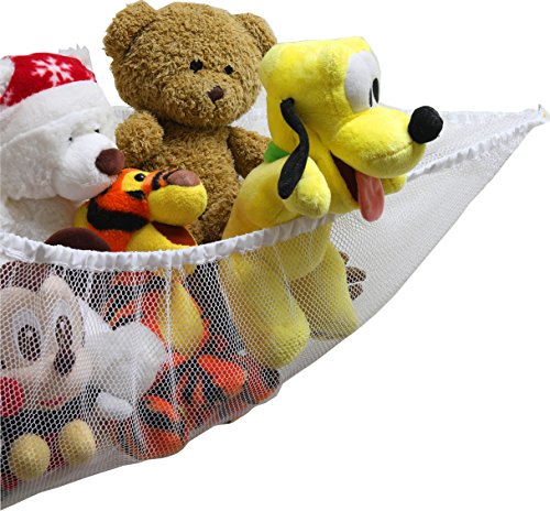 2 Pk - Simplehouseware Stuffed Animal Jumbo Toy Storage Hammock #TOP5