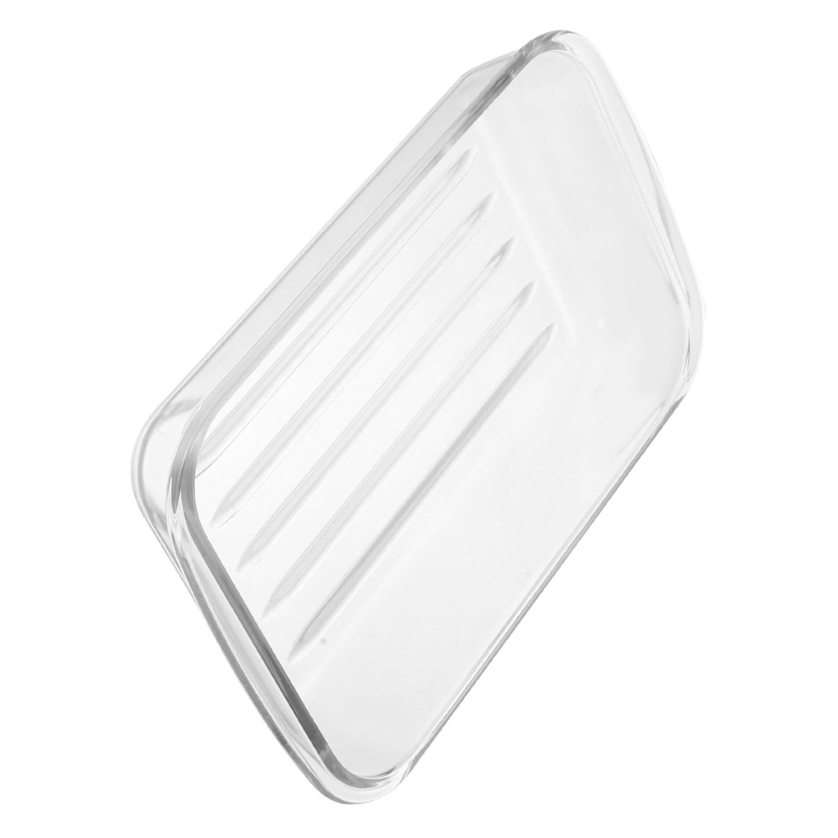 GLEAVI Fuente de Vidrio para Hornear Fuente Transparente para Hornear Bandeja de Vidrio Hogar