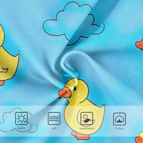 Girls Underwear Toddler 2t Cotton Cute Panties Girl Fun Underpants Briefs Cute Yellow Ducks Blue3