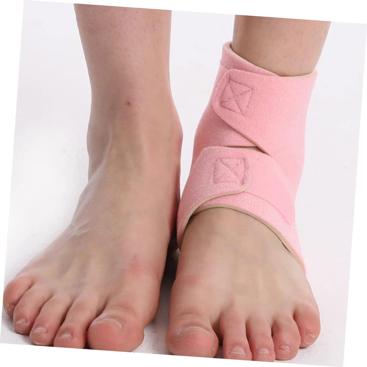 NOLITOY 4pcs Elastic Ankle Support Brace Stabilizer Compression Sleeve for Breathable Sports Unisex Ankle Sleeves