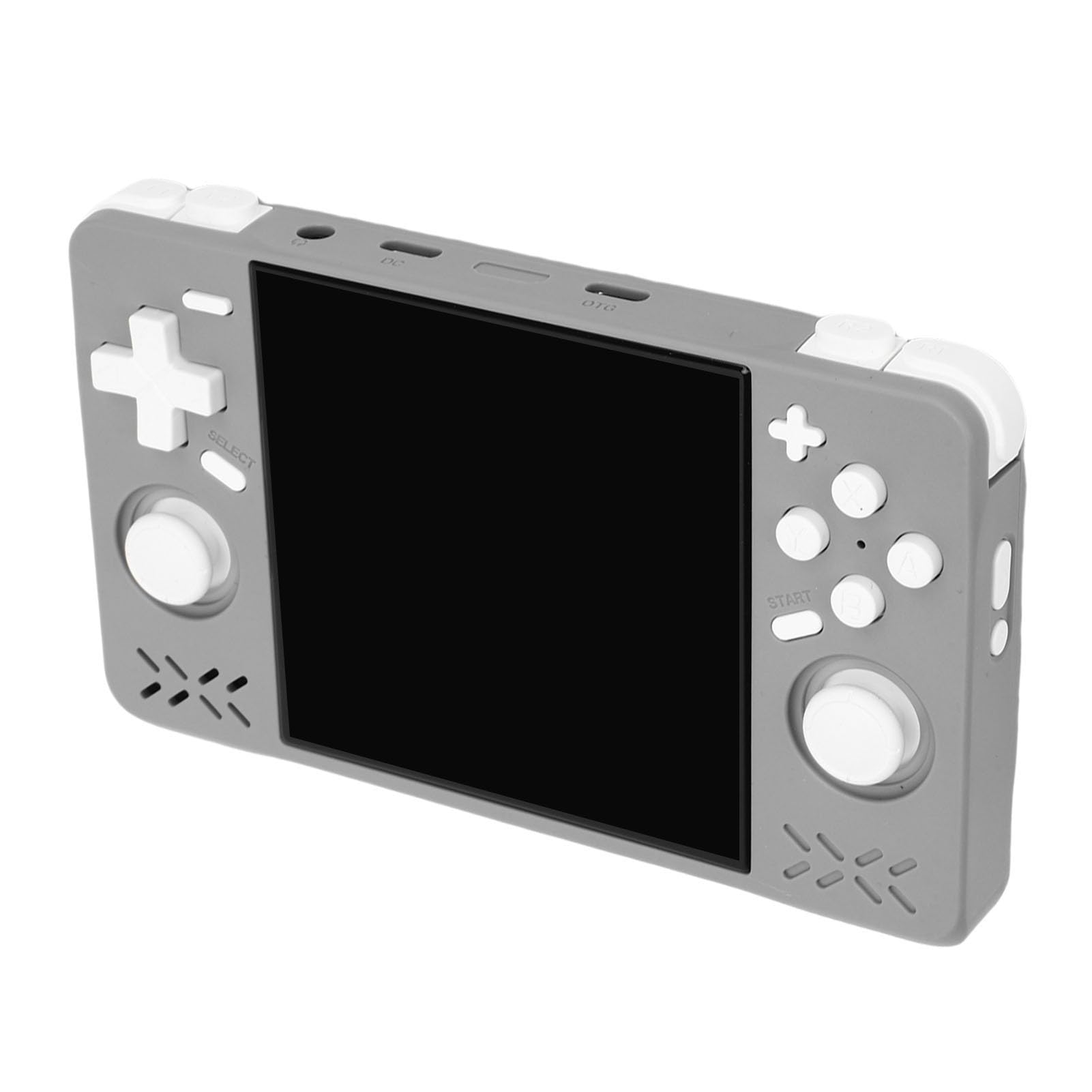 Vikye XF40H Handheld Game Console, 4in Retro Games -Konsole, Wiederaufladbare Klassische 4000 -mAh -Doppel -Joysticks -Handheld -Gaming -Konsole (Grey #13)