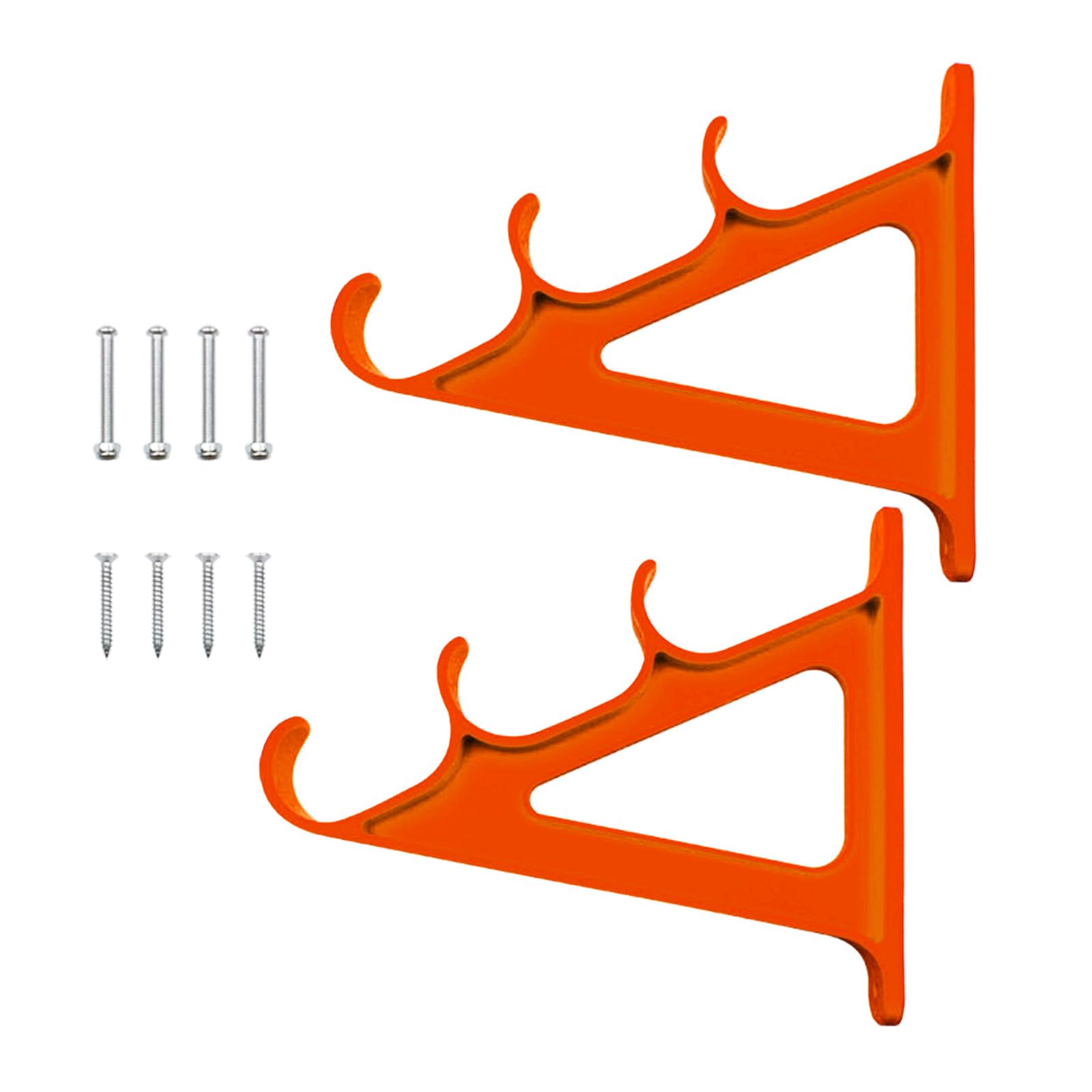 NPYQ Horizontals Fishings Rod Holder Wall Mounted Poles Stand 3-Position Fishing Storage Rack for Garage,Wall Space Saving Stand