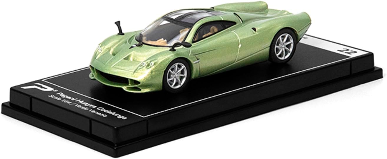 – 1:64 Scale Pagani Huayra Codalunga Verde Venezia Green Hypercar League Collection No.22