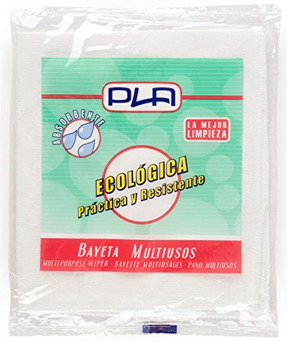 PLA :: Bayeta ecológica Multiusos Cuadrada 47×47cm (envase de 12 Unidades)