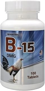 B15 DMG Fast Recovery delay Fatigue, More Oxygenation .Nutritional Supplement for Rooster Hen Chicken B15 Extra Strengh GALLOS Pollos