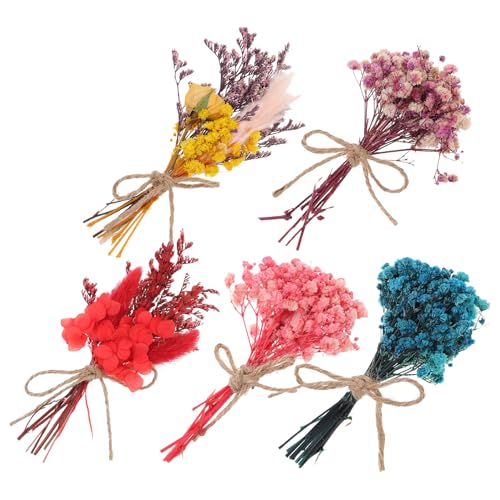 Mini Ramo de Flores Secas Ounona Set 5 Piezas miniatura 1