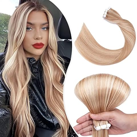 Elailite Extensiones Adhesivas Pelo Natural sin Clip Cover