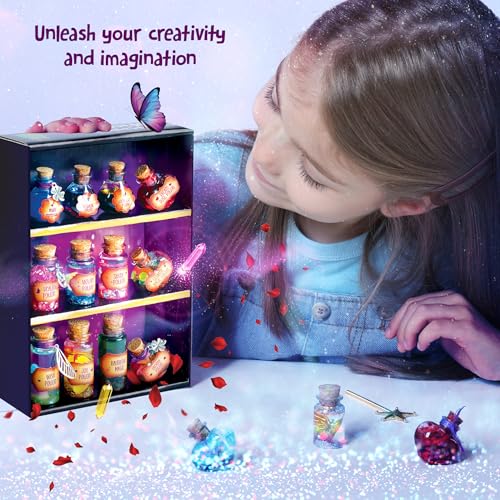 Dan&Darci Fairy Magic Potion Kit for Kids - Birthday Gifts for Girls - 6 7 8 9 10 Year Old Girl Gift Ideas - Toys 8-10 7-8 - Arts and Crafts for Kid Ages 6-8 Years - Magical Workshop Craft Kits - Image 9