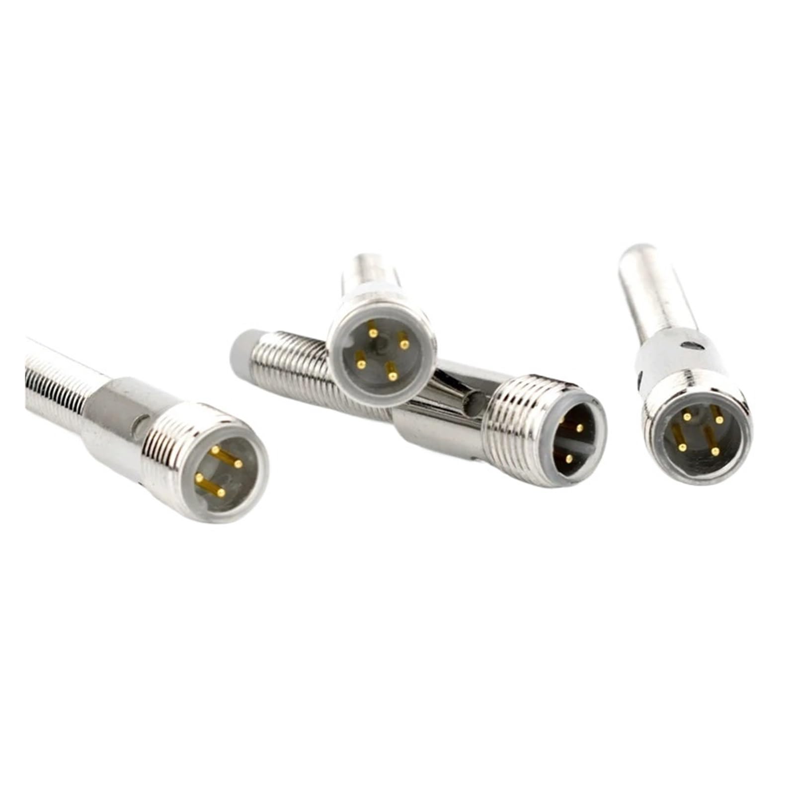 MXXDMOPD 8mm Diameter Plug-in Proximity Switch Sensor with Aviation Metal Induction Eye(DM08-02U-B,NPN NO)