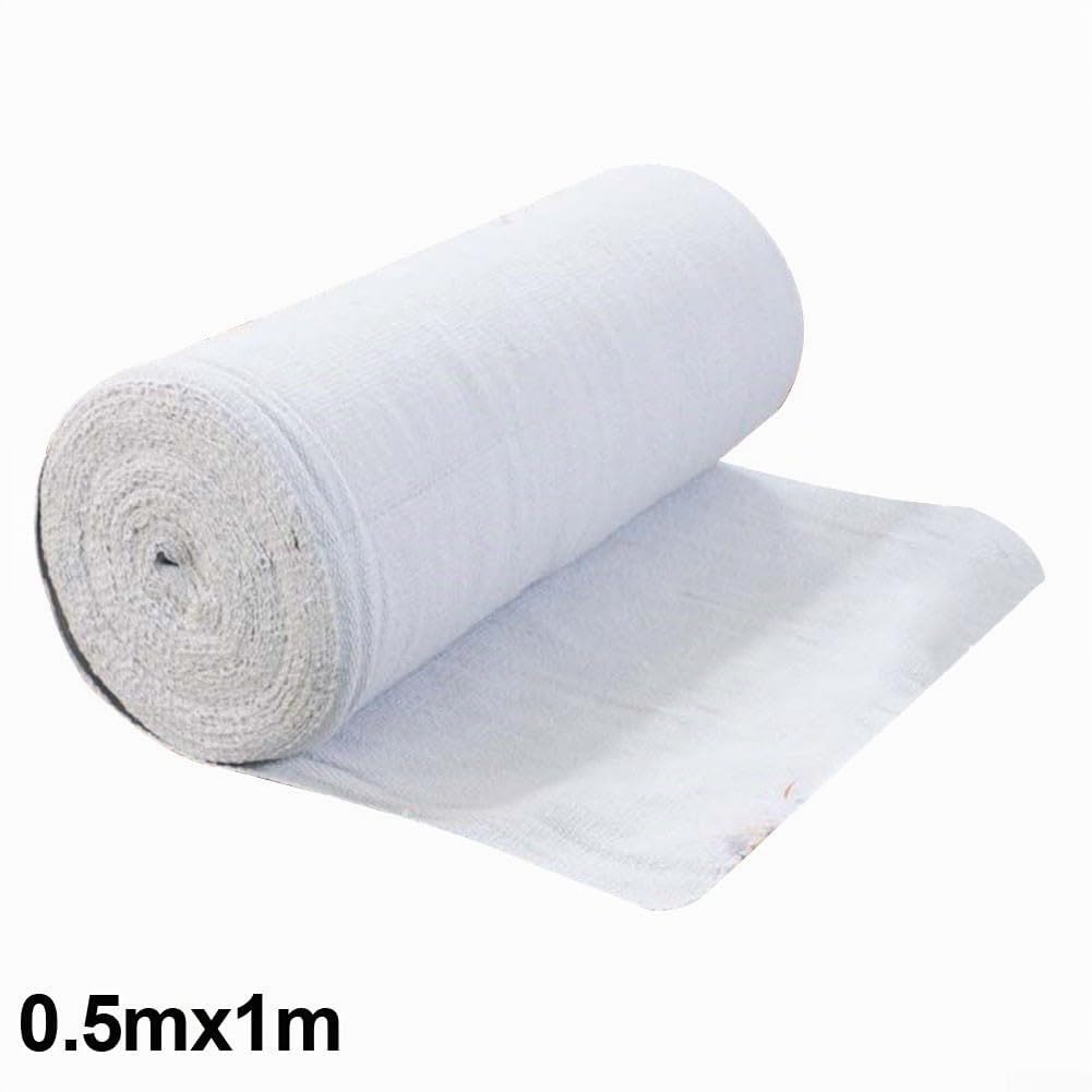 SPORTARC Couverture ignifuge résistante aux hautes températures, tissu ignifuge en fibre de céramique de 2 mm d'épaisseur, isolation thermique 1260 ℃