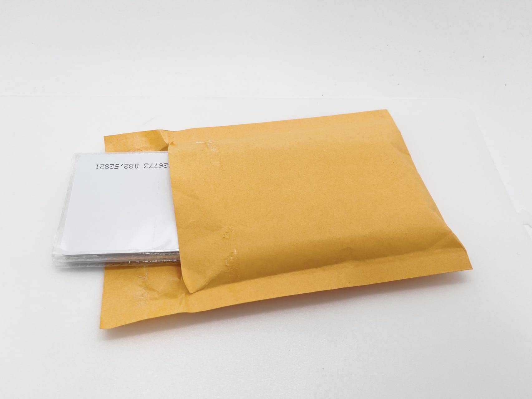 100 pièces Carte d’Identification de proximité RFID 125KHz Tk4100 (0,8 mm d’épaisseur) Lecture Seule Compatible avec EM4100 pour système de contrôle d’accès et Carte-clé