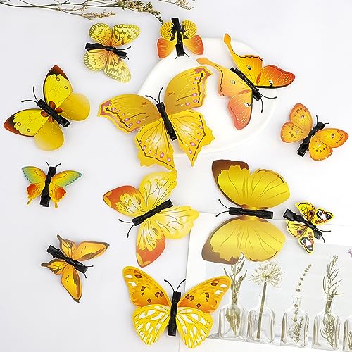 Cocide Butterfly Headband For Women With 12Pcs Hair Clips thumb #6