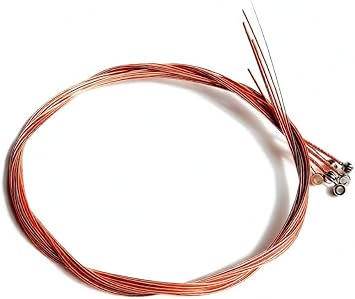 6 Pcs Guitar Strings, Stainless Steel Acoustic Guitar Strings