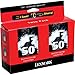 Lexmark 50 16G0093 Black Ink Cartridge Twin Pack