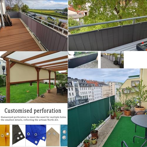 Jardin pour terrasse balcon protection UV coupe-vent multi-taille - 8