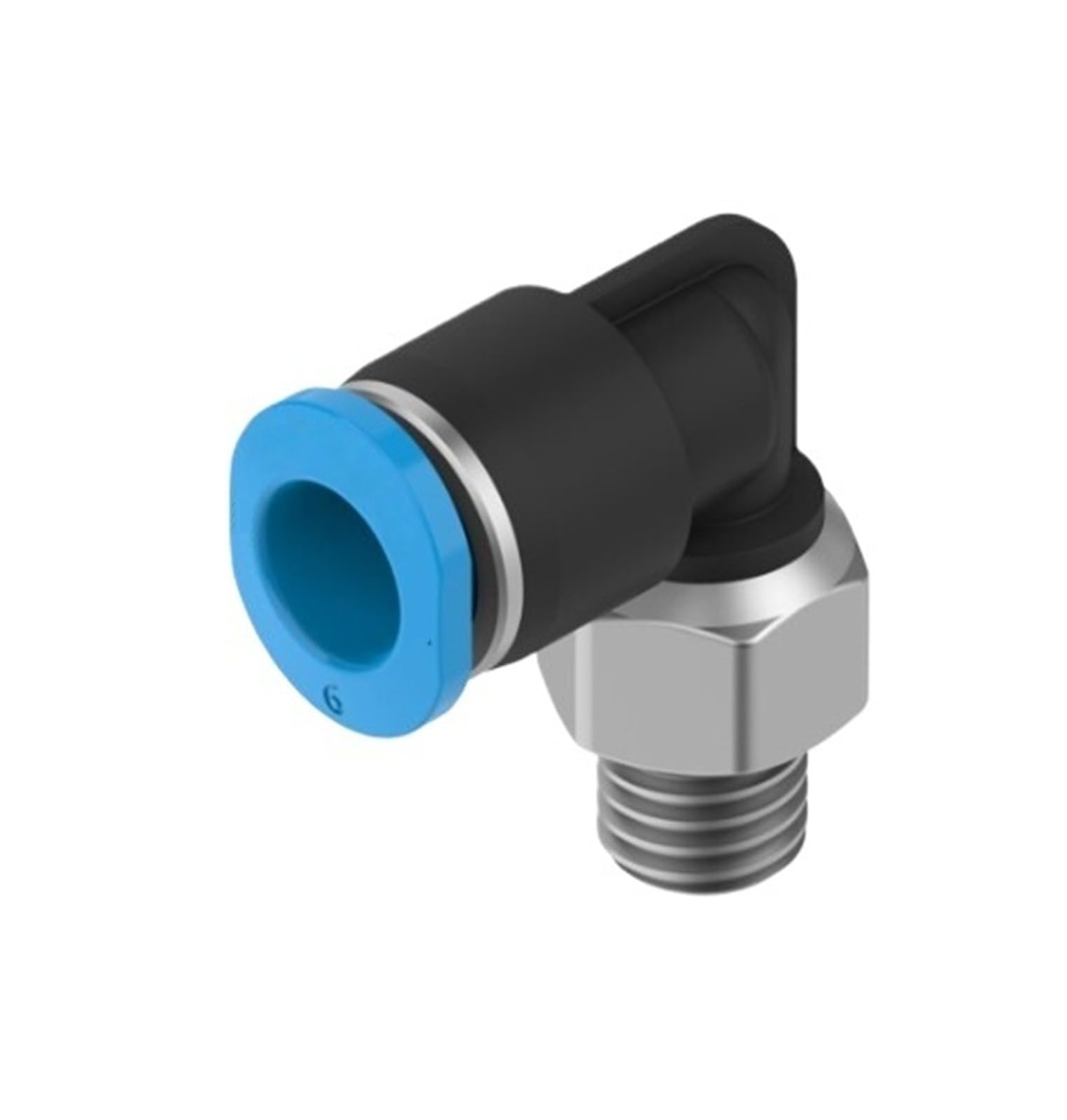 10PCS 8112941 Pneumatic Push-in Connector External Thread M7 6mm Outer Diameter Original