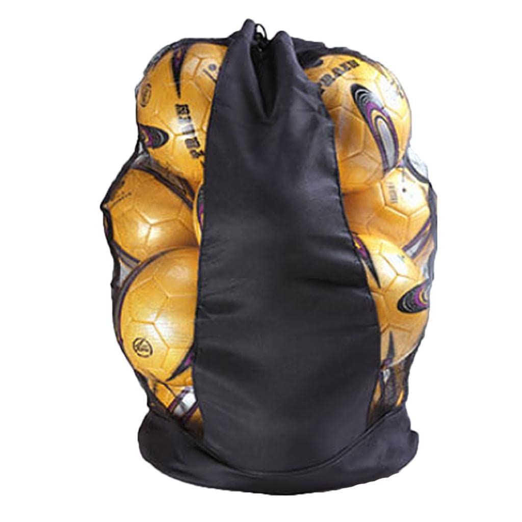 Large Heavy Duty Soccer Ball/Basketball/Volleyball Mesh Bag Adjustable 1#-image-11