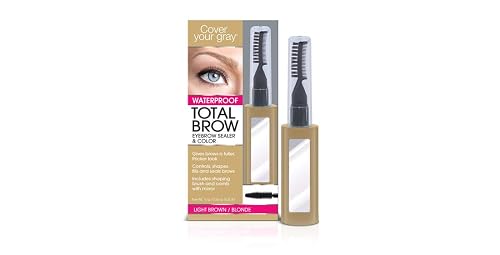 Cover Your Gray Total Brow Eyebrow Sealer and Color Light Brown/Blonde