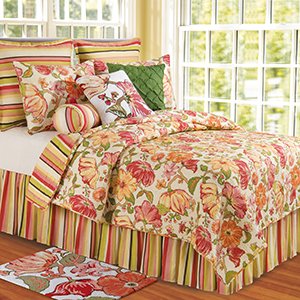 C&F Home Alessandra Twin Quilt Twin Green