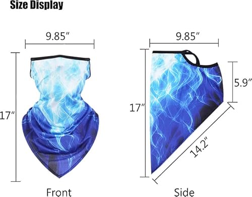 Kingree Balaclava Ski Mask, Motorcycle Helmets Liner Neck Gaiter, Quick-Dry Half Masks #TOP2