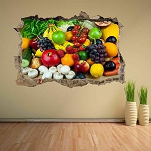 3D effect muurtattoo sticker doorbraak zelfklevende muurschildering muursticker stenen muur doorbraak muursticker tattoo…