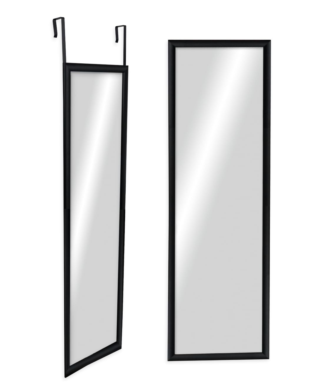 CHELY INTERMARKET Espejo de Puerta Cuerpo Entero para habitacion 30x120cm Mod.19004 Negro