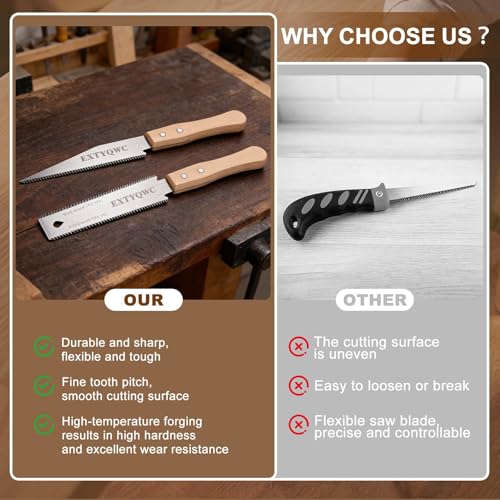 2 Pack Japanese Hand Saw