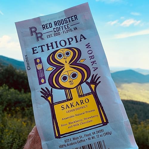 Red Rooster Coffee Ethiopia Worka Sakaro Anaerobic Natural Coffee miniatura 4