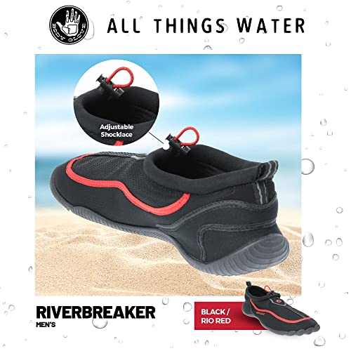 Body Glove Men's Riverbreaker Quick-Dry Water Socks - Beach & Swim Aqua Shoes4