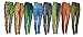 Fincognito Dorado All Sport Leggings, Green/Blue, XX-Large