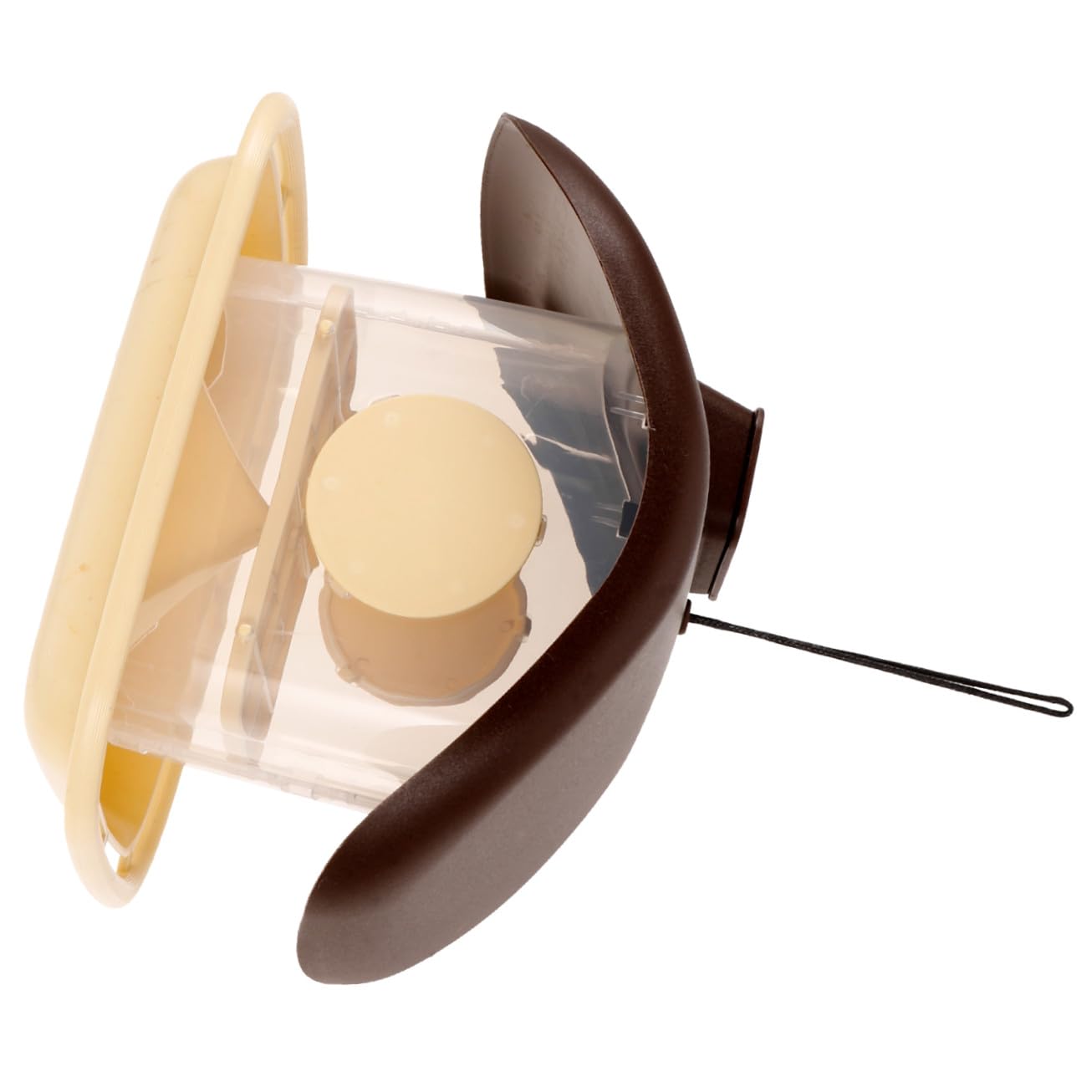Happyyami 2stücke Hängender Vogelfutterspender Für Balkon Und Garten Wasserdichter Halautomatischer Futterhalter Für Wildvögel Zur Dekorativen Gestaltung Ihres Außenbereichs