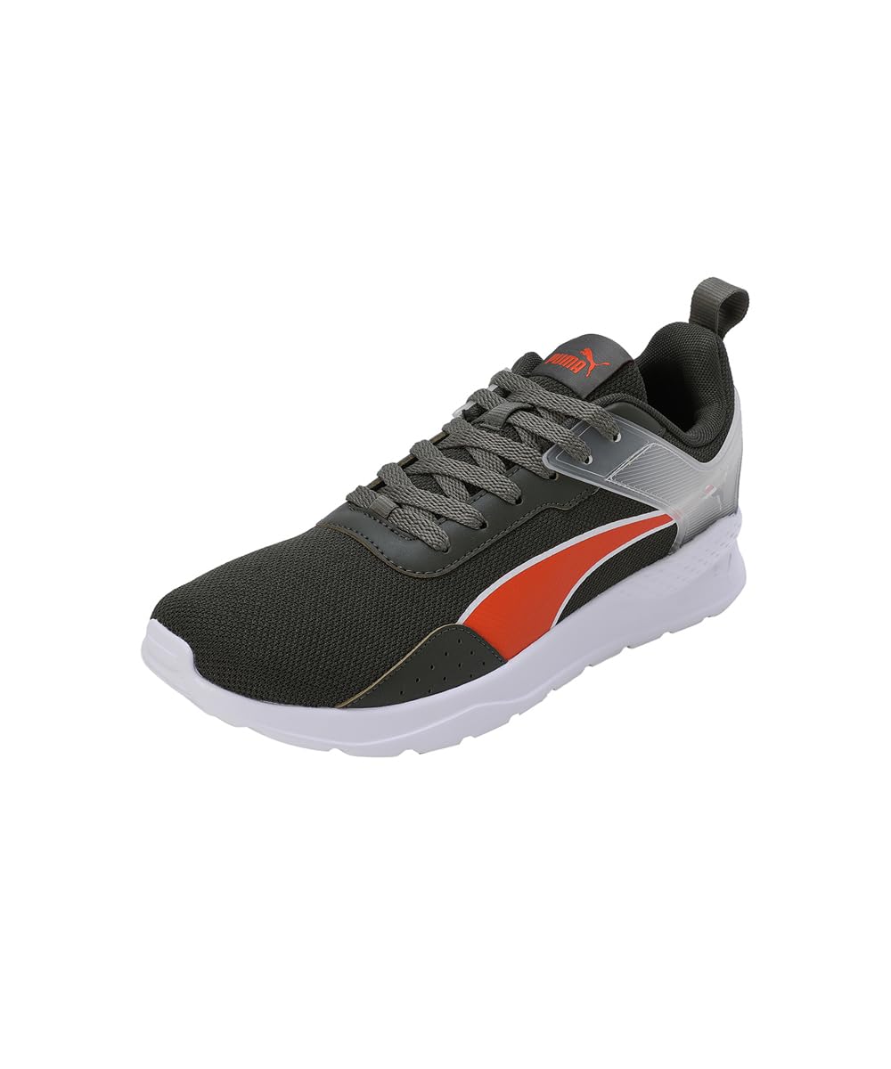 Puma Mens Specter Dark Olive-Cayenne Pepper-White Sneaker - 9 UK (39810202) (B0CKYVCJB2) Amazon Price History, Amazon Price Tracker