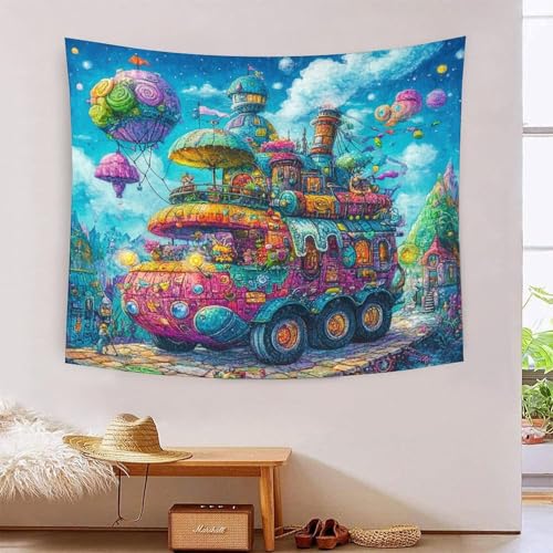 Couverture murale Impression 3D pour créer une ambiance évasion dans votre chambre