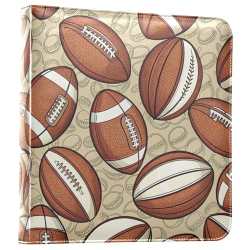 Kigai Rugby Balls Photo Album, 40 Sticky Pages, 2x3-6x8
