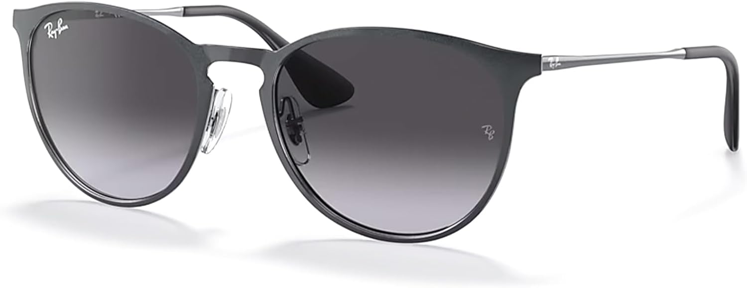 Ray-Ban RB3539 Erika Metal Rounded Sunglasses for Women +BUNDLE with ACCESSORY EYEWEAR KIT