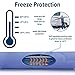 Camco 50' Heated Water Hose for RV — Prevents Freezing Down to -20° — Certified For Drinking Water & Lead-Free — Great for Campers, Livestock, Agriculture, Kennels, etc. — 5/8