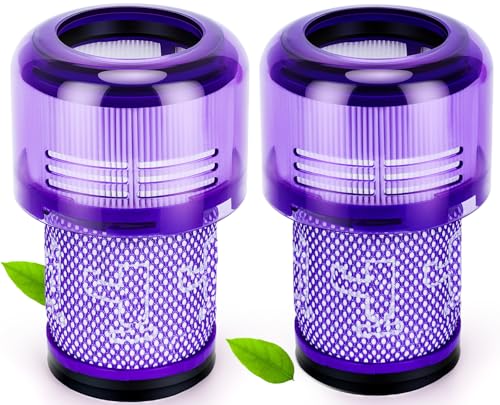 V12 Filtros Para Dyson, 2 Piezas De Repuesto Para Aspiradora Hepa Para Filtro Absoluto Delgado Del Modelo, Para Aspiradora Dyson Absolute Total Clean Extra Fluffy V12 Filtros Para Dyson, 2 Piezas De Repuesto Para Aspiradora Hepa Para Filtro Absoluto Delgado Del Modelo, Para Aspiradora Dyson Absolute Total Clean Extra Fluffy