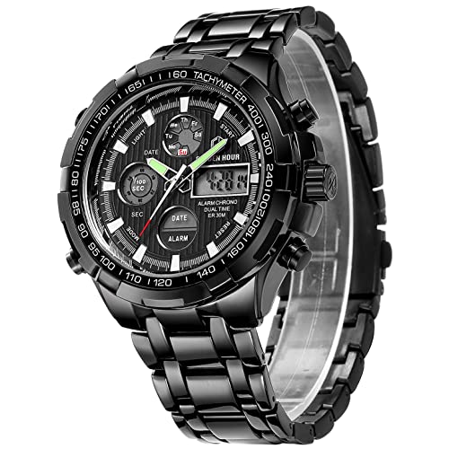 GOLDEN HOUR Luxury Stainless Steel...