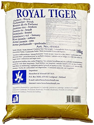 Royal Tiger Reis Jasmin bruch, 1er Pack (1 x 18 kg)