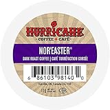 Hurricane Noreaster Coffee, Single Serve Cups for Keurig K Cup Brewers. 0.38 Oz. (Pack of 24)