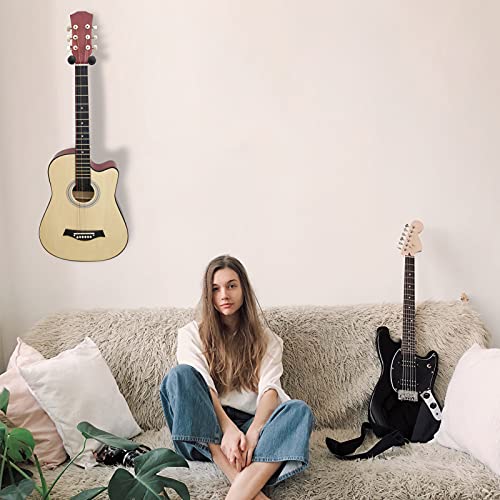 TTCR-II 2 Pièces Support Mural Guitare ,Support Accroche Guitare en bois de noyer Cintres muraux Porte guitare pour… - Les Beatles, Paul McCartney, John Lennon, RIngo Starr, George Harrison TTCR-II 2 Pièces Support Mural Guitare ,Support Accroche Guitare en bois de noyer Cintres muraux Porte guitare pour… – Image 6