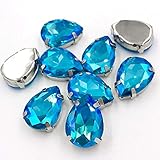 Große Größe 13 mm x 18 mm zum Nähen oder Kleben