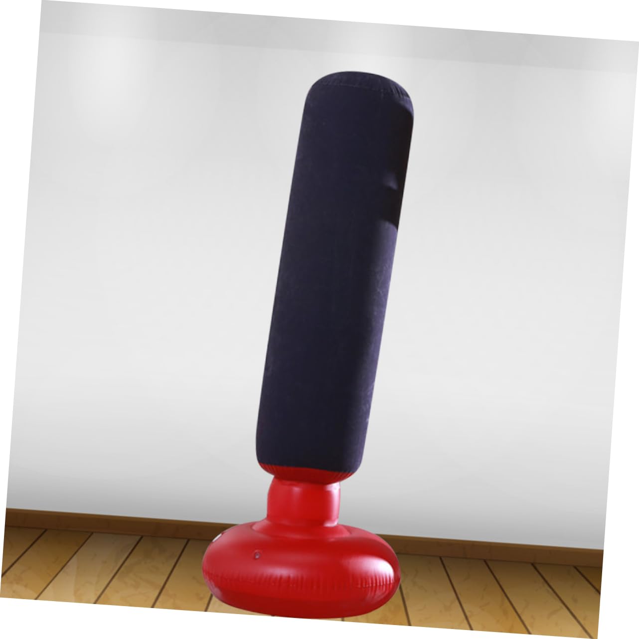 NAMOARLY Boxing Sandbags Workout Sandbags Inflatable Post PVC 160cm High Boys and Girls Adults Dark Blue Flocking