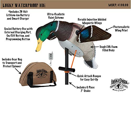 Lucky Duck 10618-1 Lucky Waterproof HDI Hunting Decoys - Thumbnail 5