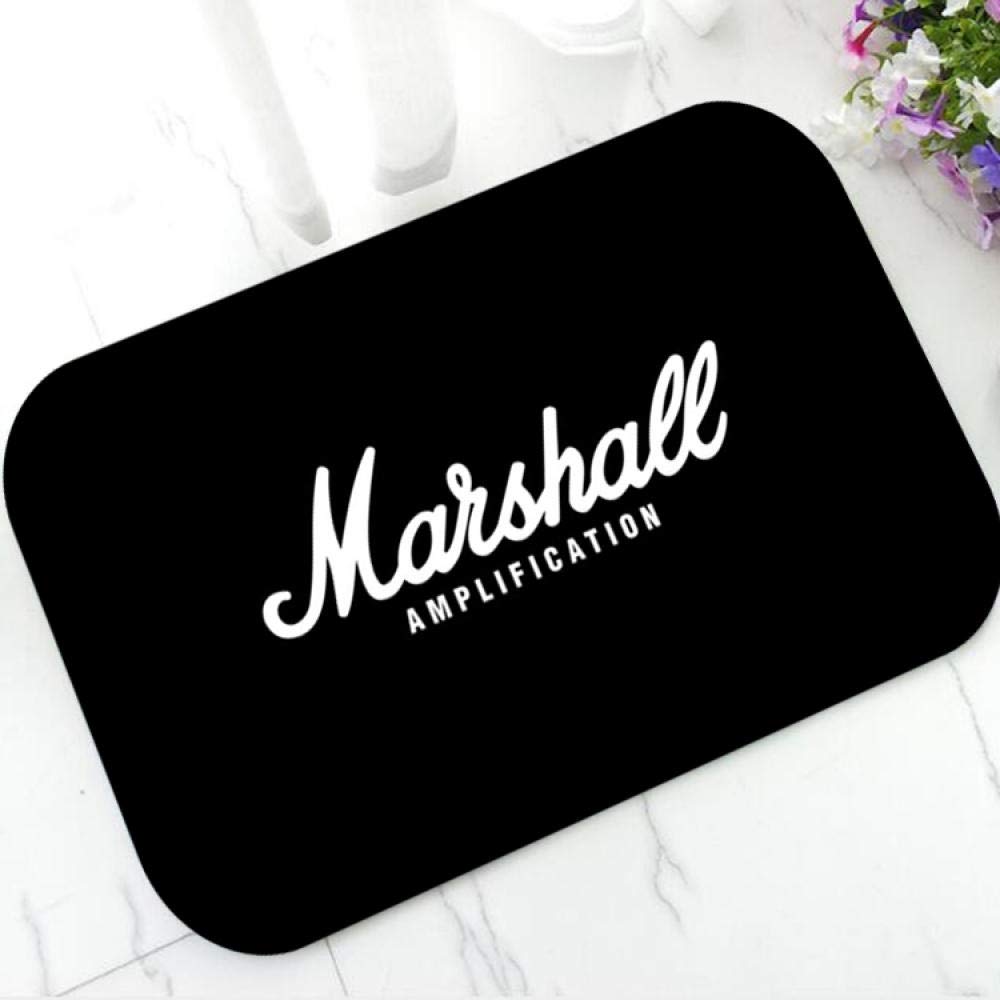 Marshall マット アンプ マーシャル 玄関 ラグ ギター Amazon | キッチンマットファニーマーシャルAmpマットバスルーム