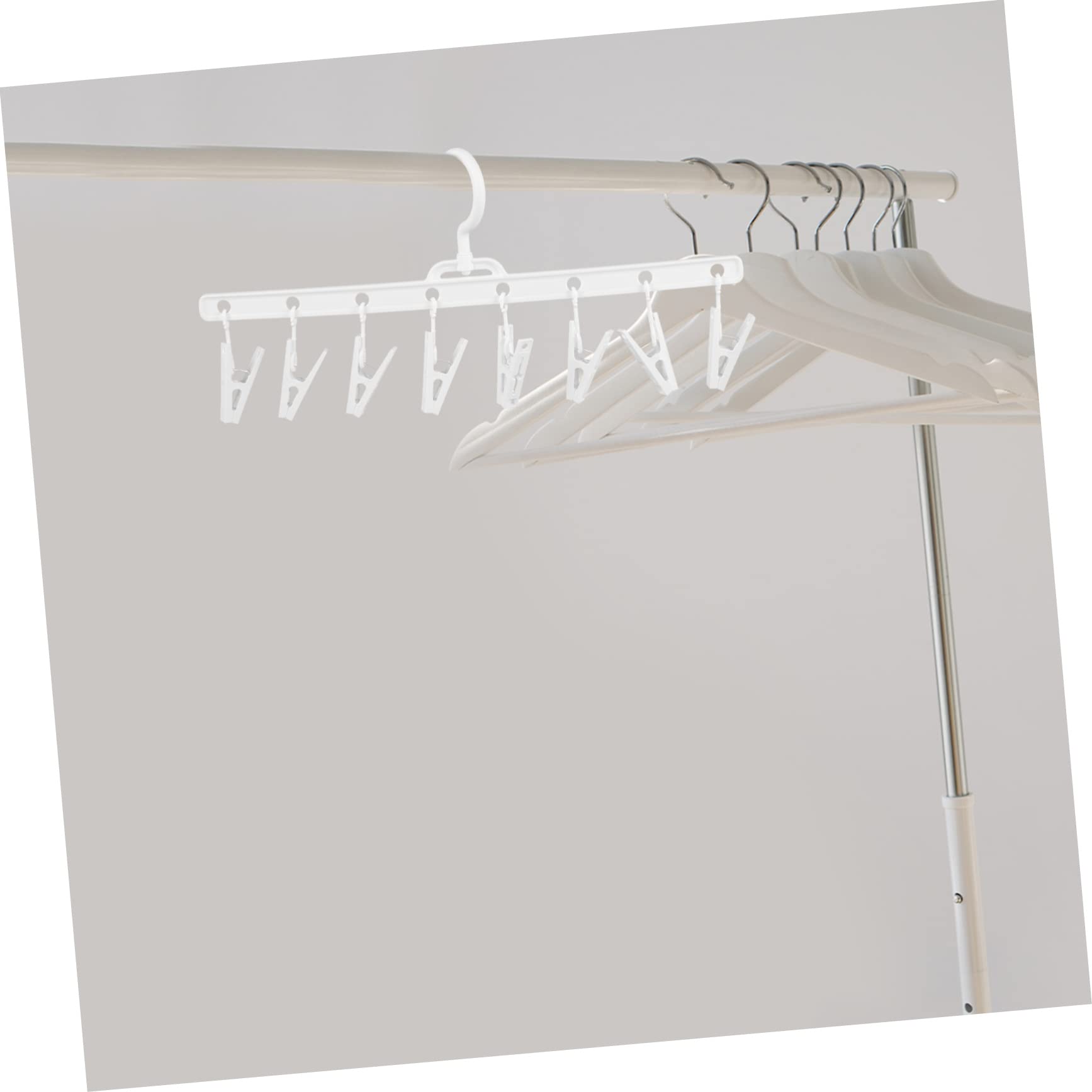 MAGICLULU 3piezas Soporte De Organización Para Sombreros Perchero Multipropósito Clips Para Almacenamiento De y Pañuelos Diseño y Para Armarios