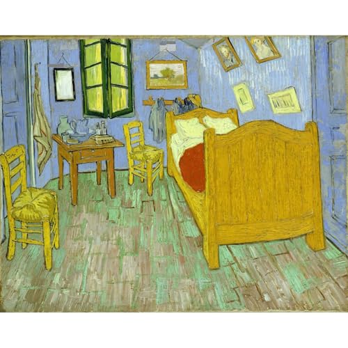Toile Van Gogh Chambre Vincents impression giclée ARTICULOZY de qualité musée 101x127 cm