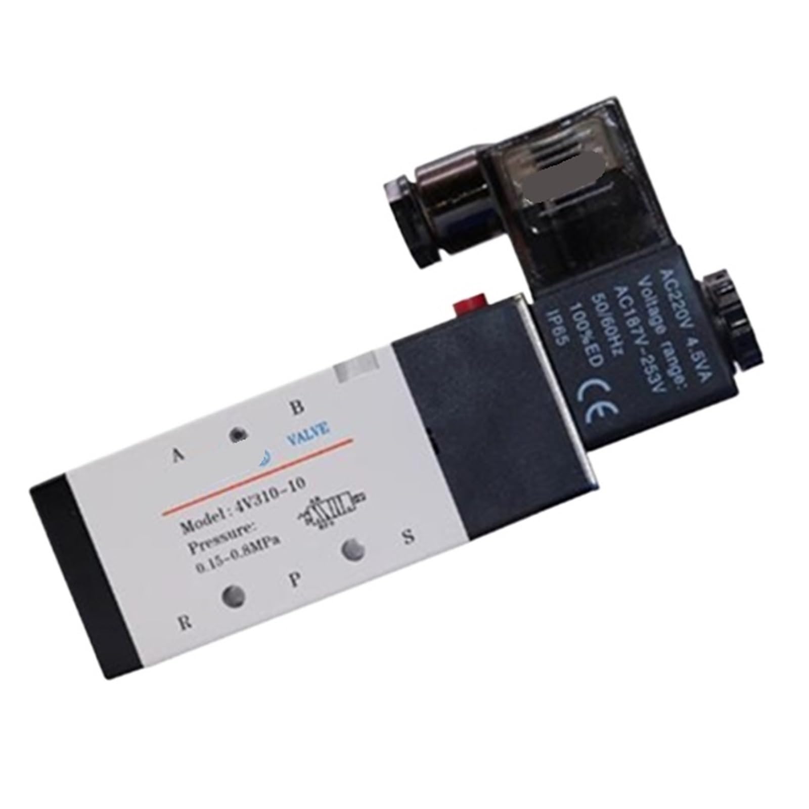 ELZNSQQK Solenoid Valve 4V310-08 4V310-10 4V320-08/10 4V330C-08/10 4V330E-08/10 4V330P-08 AC220V DC24V DC12V AC24V AC110V(4V330E-08,AC110)