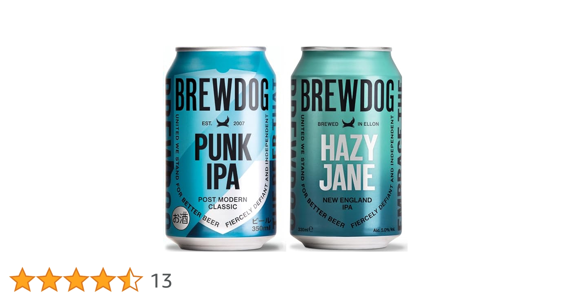 Amazon.co.jp: ブリュードッグ パンクIPA（350ml×12本）×ヘイ